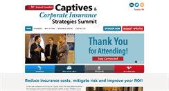 Desktop Screenshot of captivesinsurance.com