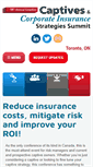 Mobile Screenshot of captivesinsurance.com